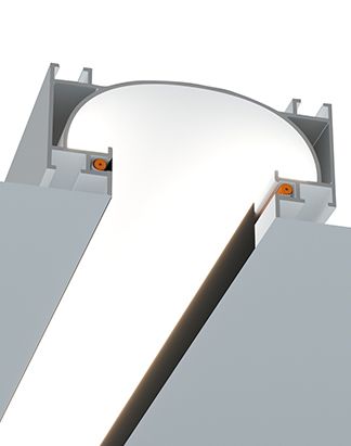 Профиль световая арка для натяжных потолков Apply